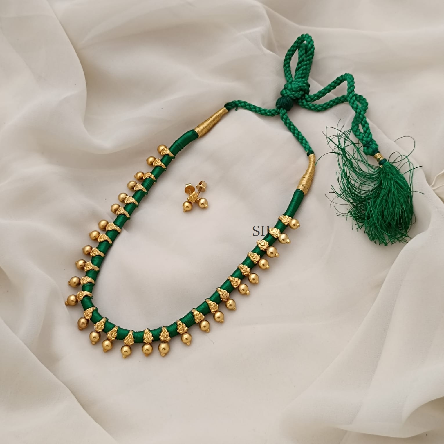 Imitation Green Dori Necklace