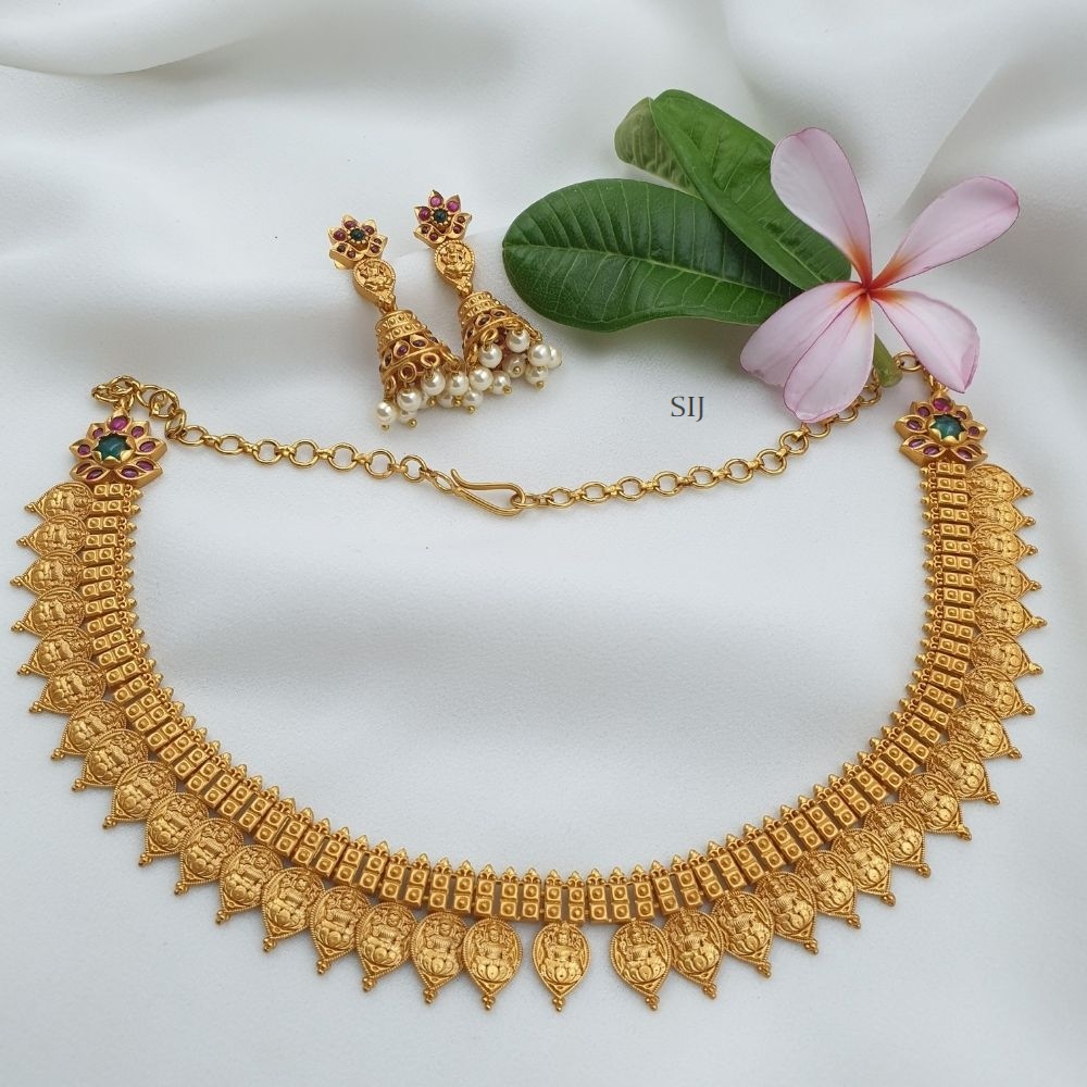 Traditional Lakshmi Coin Motif Necklace