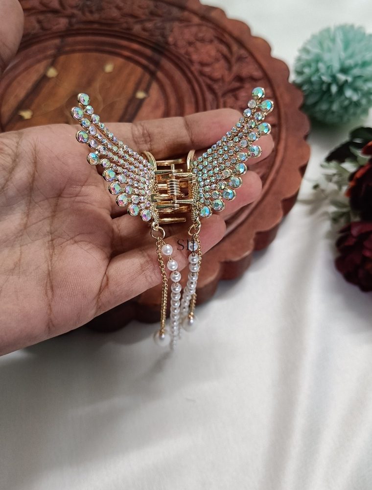 Amazing Pearl Hanging Hair Clip