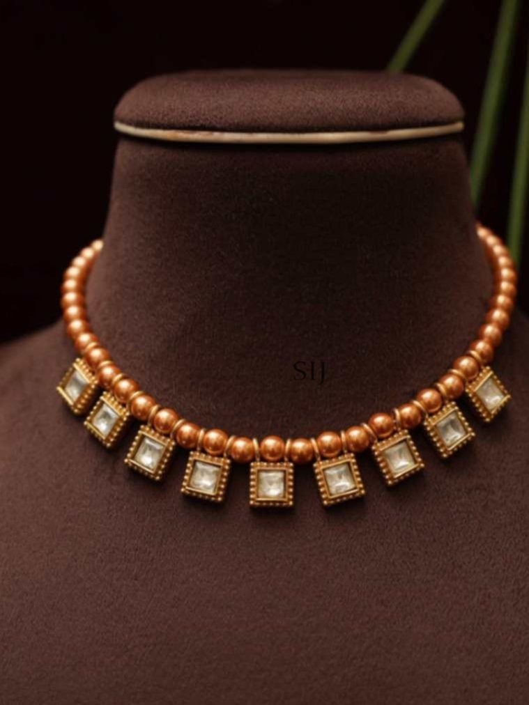 Pearl Kundan Necklace