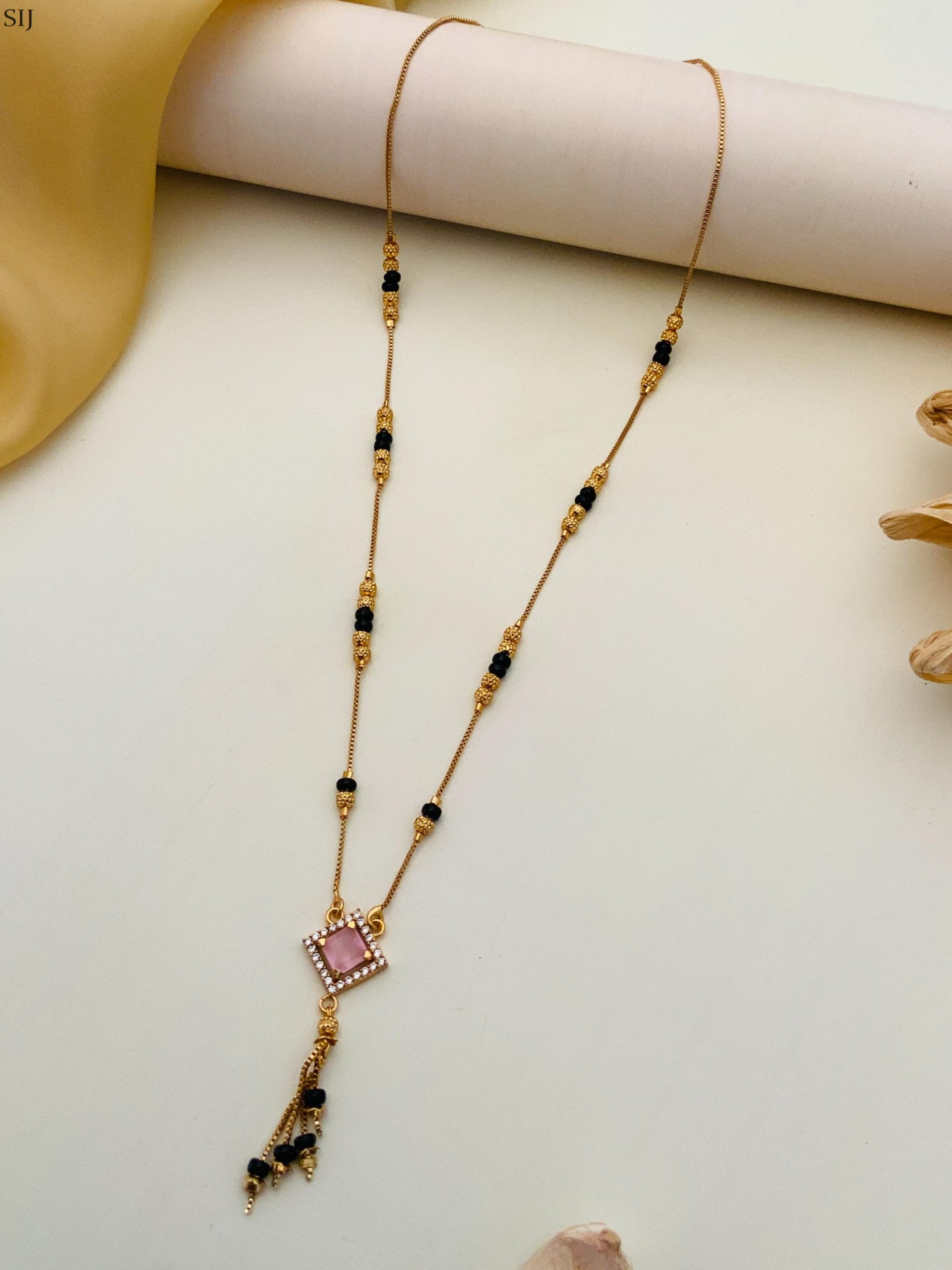 High Quality Fancy Gold Plated Mangalsutra