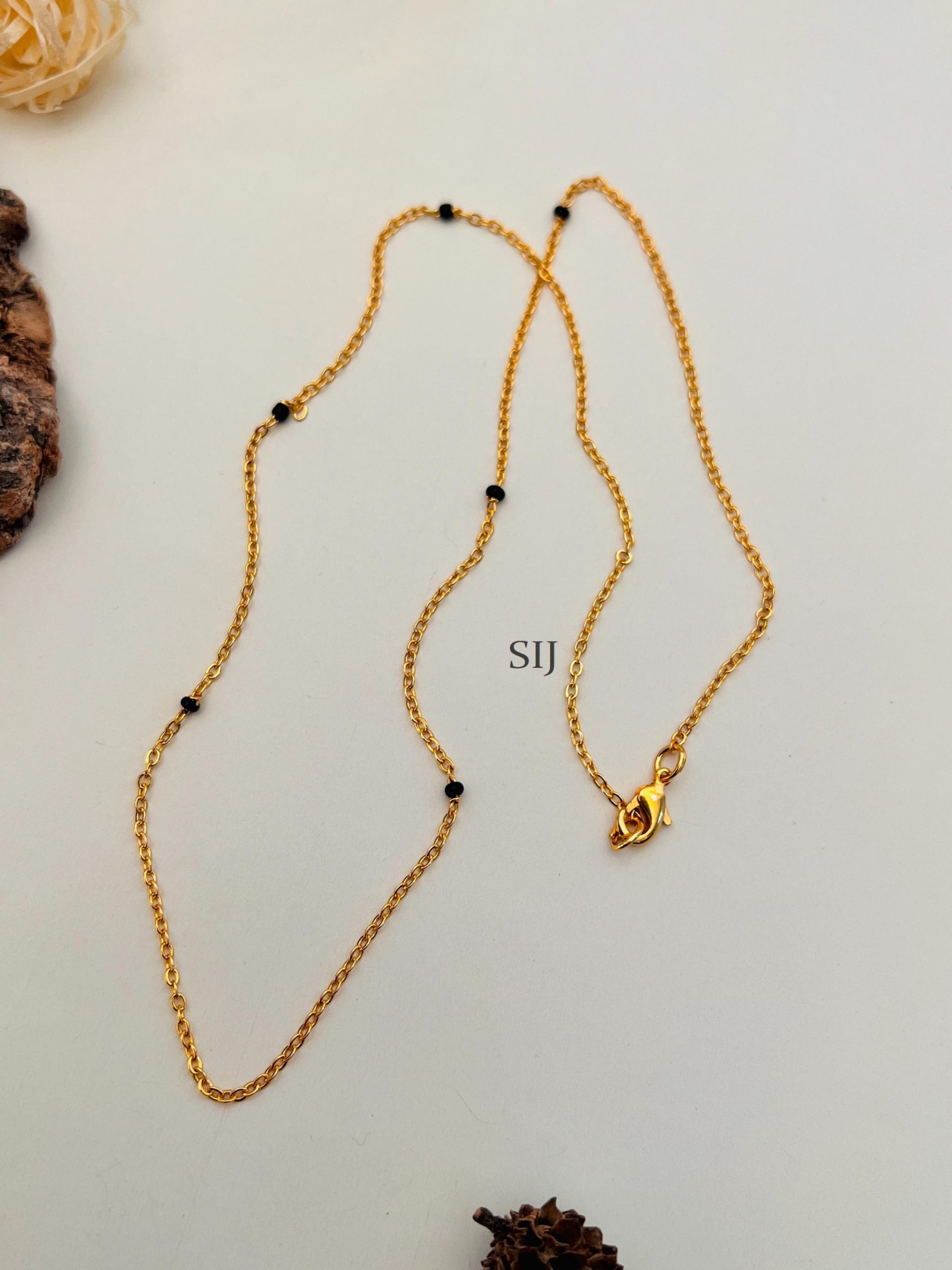 Contemporary Gold Plated Mangalsutra