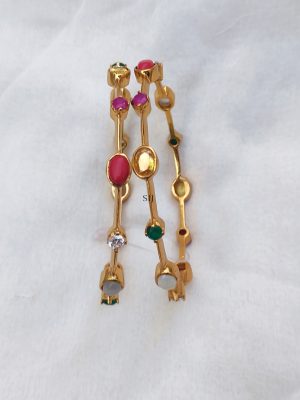 Antique Navaratnam Bangles