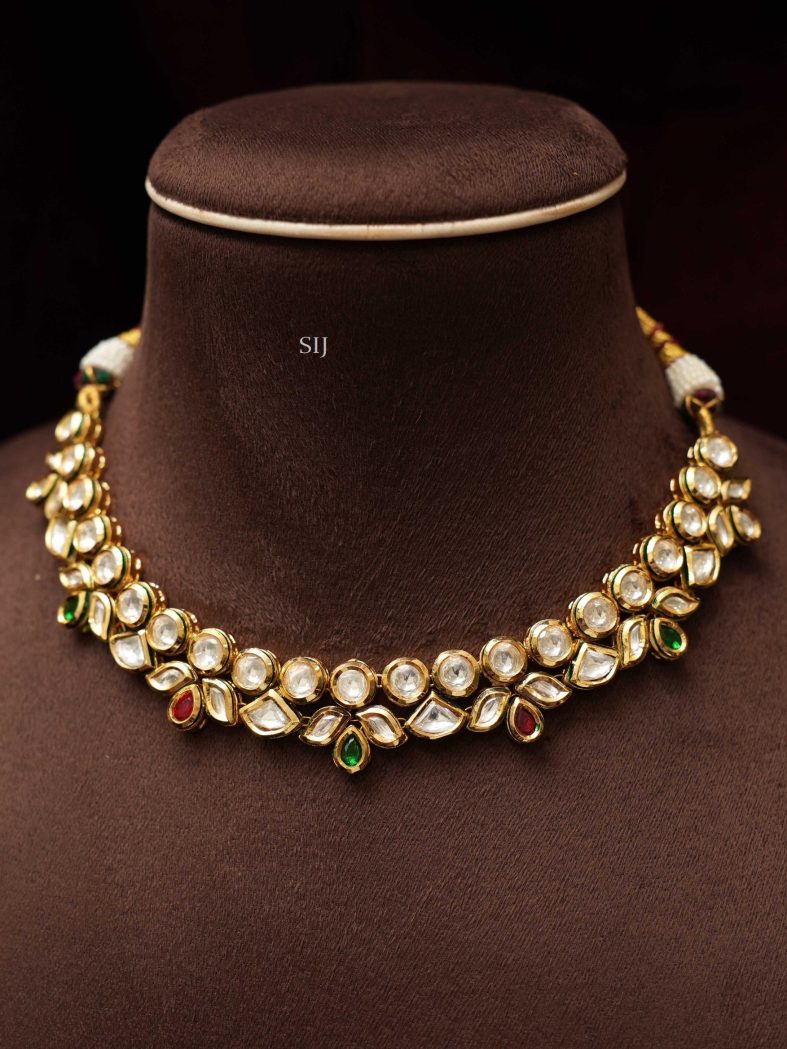 Gold Plated Kundan Necklace