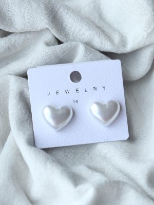 Imitation Heart Design Studs