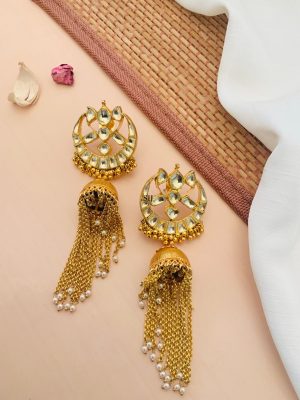 Imitation Multi Chain Drop Jhumkas