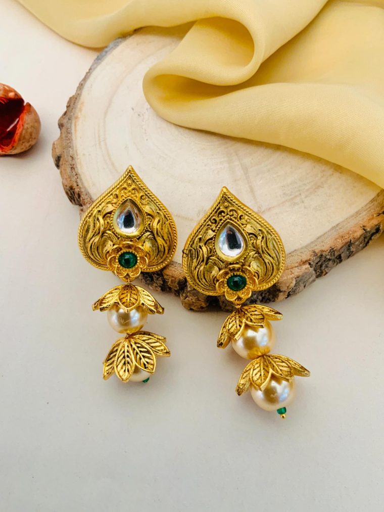 Imitation High Quality Gold Plated Earrings