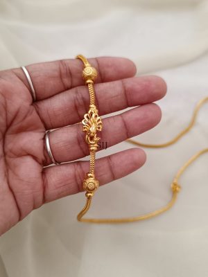 Traditional Gold Plated Mugappu Chain