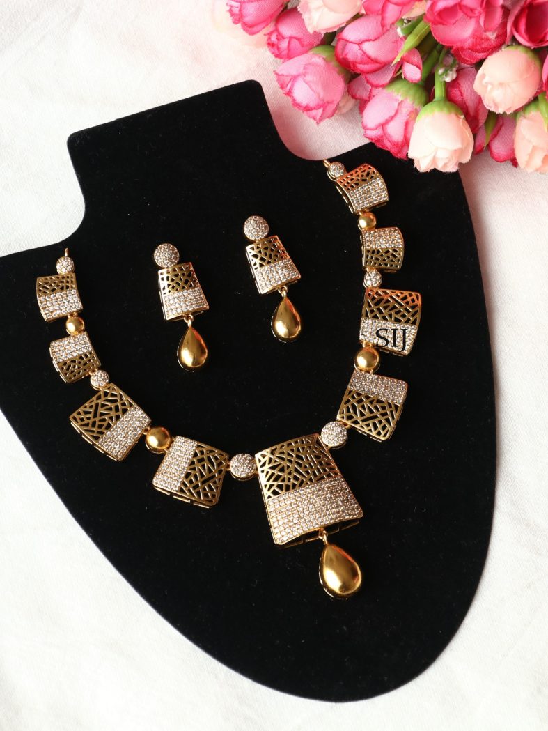 Imitation Gold Plated Necklace Set