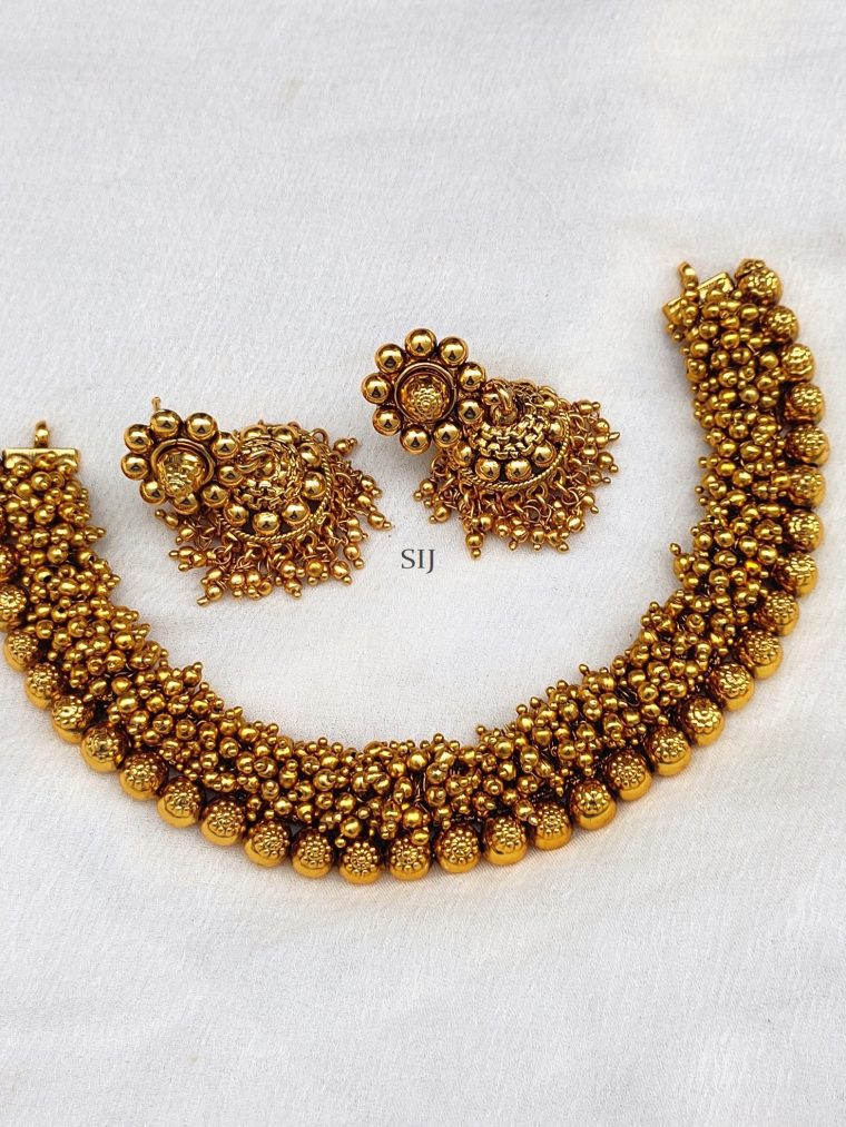 Gold Finish Gold Loreal Necklace