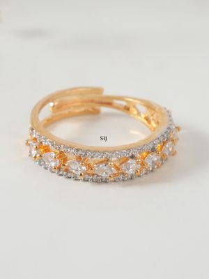 Imitation Eternity Diamond Finger Ring