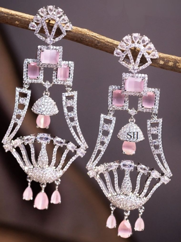 Imitation AD Stones Earrings