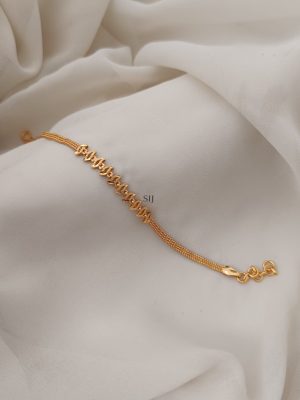 Gold Plated Forming Bracelet