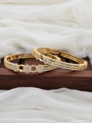 Imitation CZ Stone Bangles