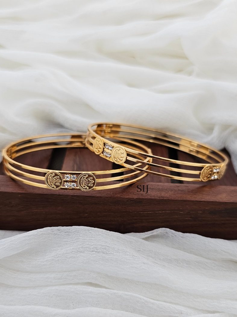 Imitation Lakshmi Coin Bangles