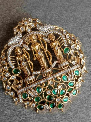 Traditional Ram Parivar Pendant Set