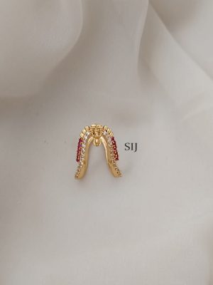 Traditional Lakshmi Design V Shaped Vanki Finger Ring