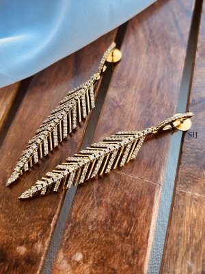 Imitation Leaf Earrings