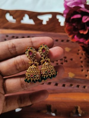 Imitation Gold Plated Jhumkas