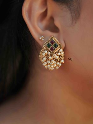 Traditional Pearl Drop Earrings