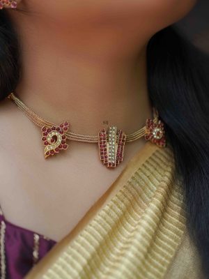 Traditional Shanku Chakra Namam Choker