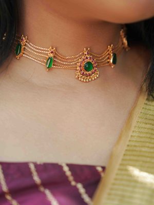 Gold Plated Kerala Style Choker