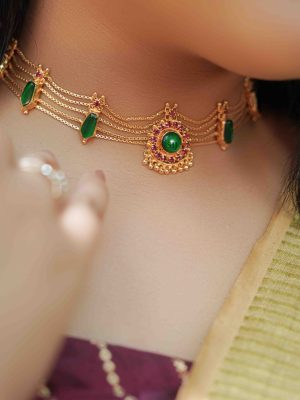 Gold Plated Kerala Style Choker