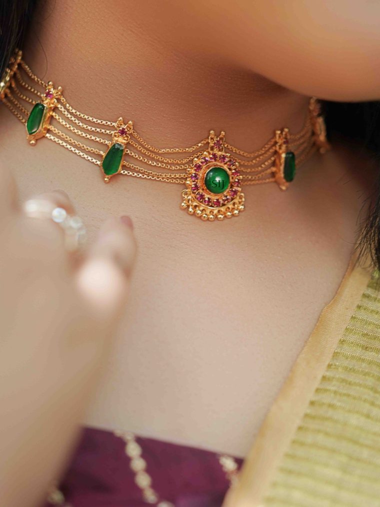 Gold Plated Kerala Style Choker