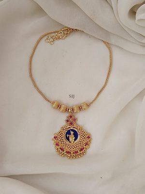 Traditional Krishna Pendant Necklace