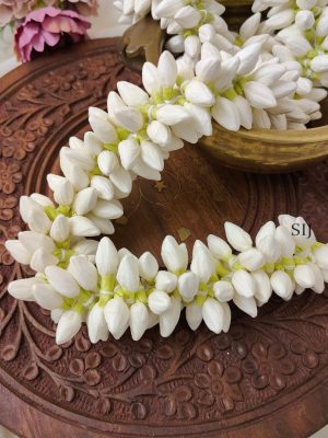 Artificial Jasmine Bud Hand Strung String - 32inch/ 2 Mozham