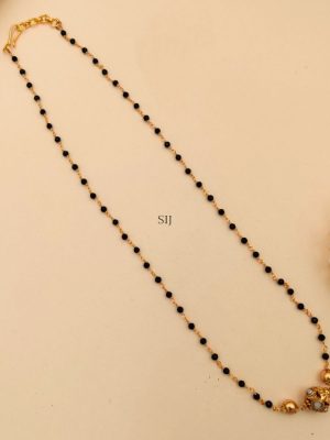 Single Layer Black Beads Mangalsutra