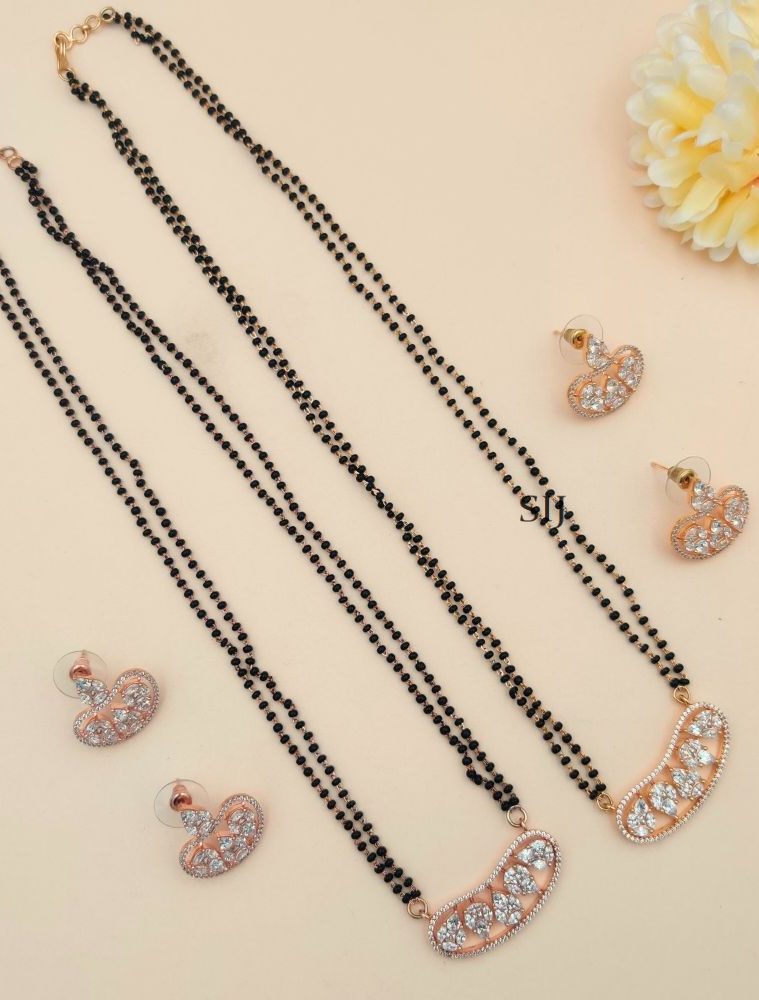 Imitation Zircon Mangalsutra