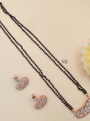 Imitation Zircon Mangalsutra