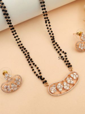 Imitation Zircon Mangalsutra