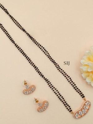 Imitation Zircon Mangalsutra