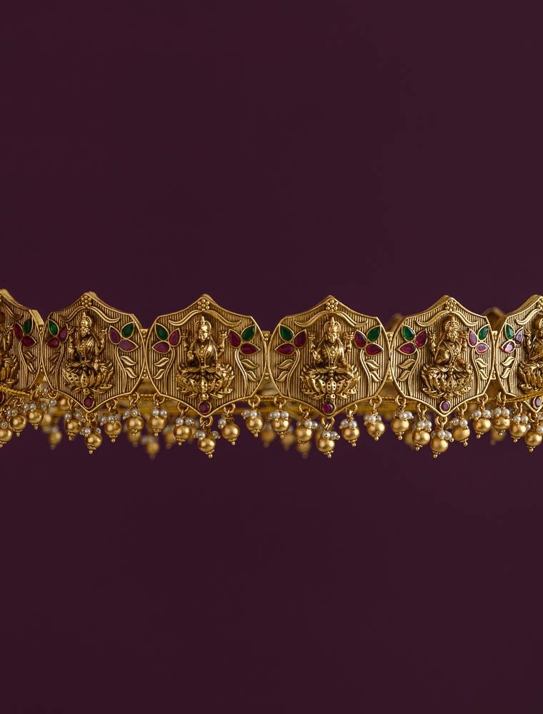 Antique Lakshmi Devi Hip Belt