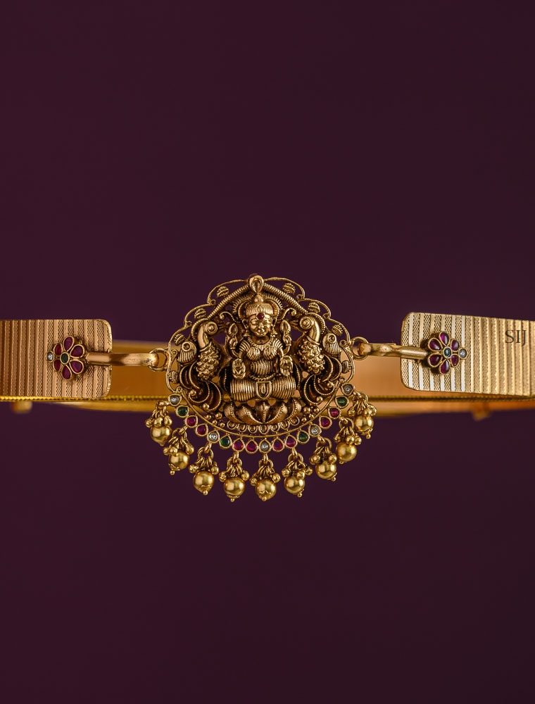 Antique Lakshmi Pendant Hip Belt