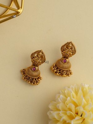 Antique Lakshmi Devi Mala With Earring