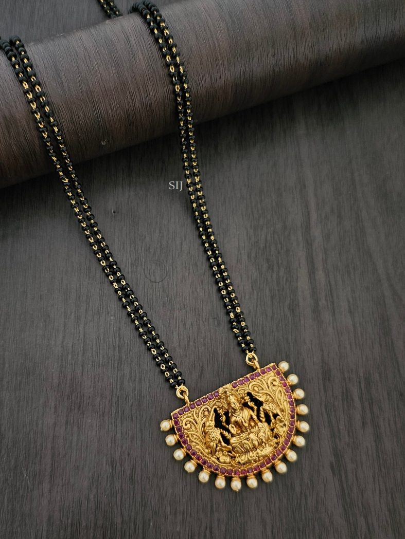 Imitation Lakshmi Pendant Mangalsutra