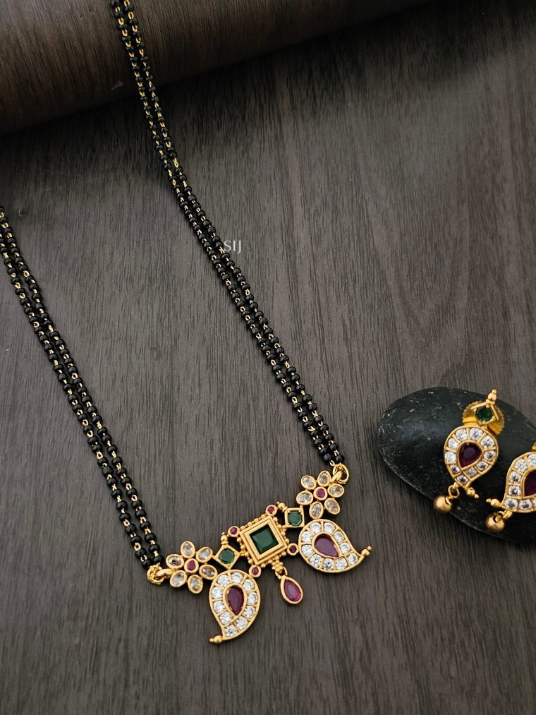 Imitation Mango Pendant Mangalsutra