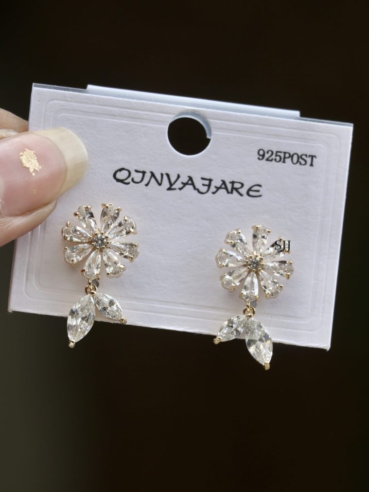 Imitation Crystal Stones Earrings