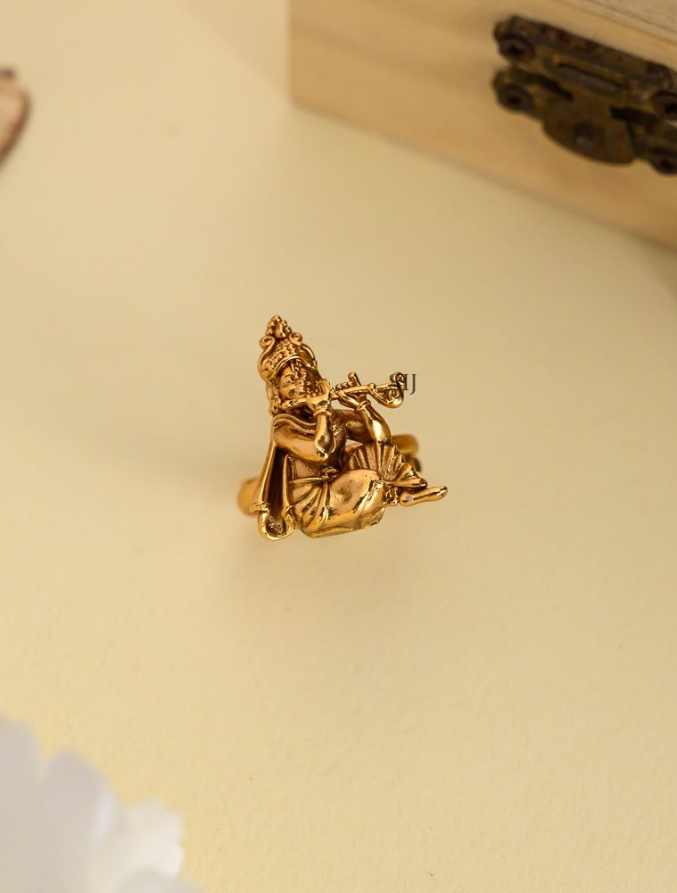 Imitation Little Krishna Finger Ring