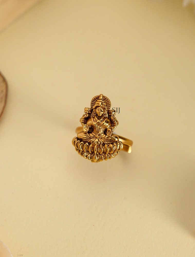 Imitation Lakshmi Finger Ring