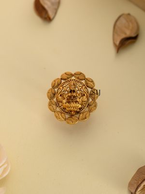 Antique Lakshmi Finger Ring