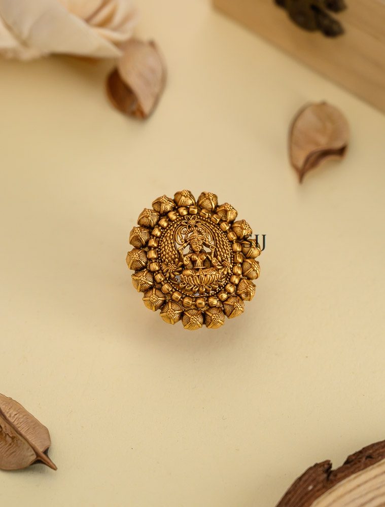 Imitation Lakshmi Finger Ring