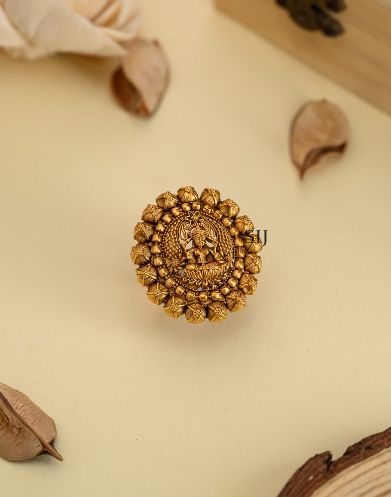 Imitation Lakshmi Finger Ring