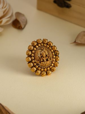 Imitation Lakshmi Finger Ring