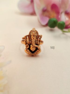 Traditional Ganesha Finger Ring