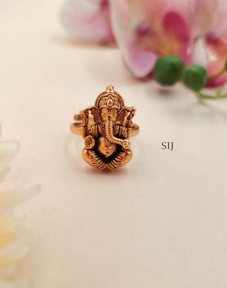 Traditional Ganesha Finger Ring