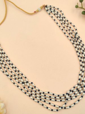 Artificial Layer Pearl Long Necklace